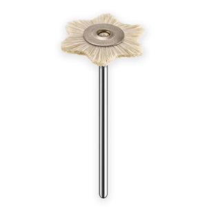 Escova Pelo de Cabra para Polimento Pm 22mm Estrela - American Burrs