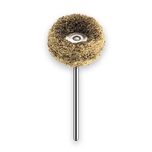 Escova Scotch Brithe Para Polimento PM Média Amarela 22mm Com 1 - American Burrs