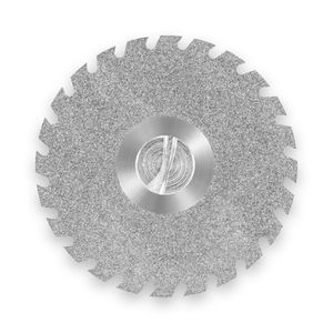 Disco Diamantado Duplface Total 22x0,20mm Serrilhado - American Burrs
