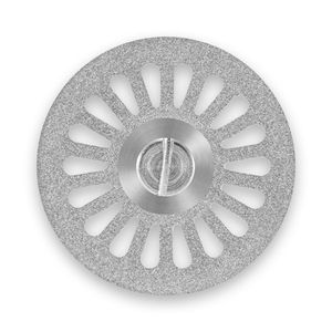 Disco Diamantado Duplface Periférico 22x0,20mm Canulado - American Burrs