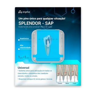 Pino de Fibra de Vidro Splendor SAP 1 Pino + 1 Luva - Angelus