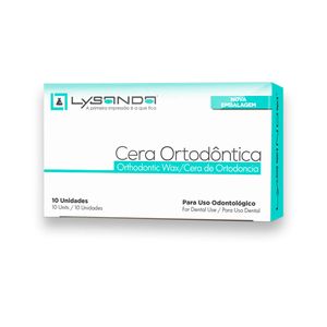 Cera Ortodôntica Com 10 - Lyanda