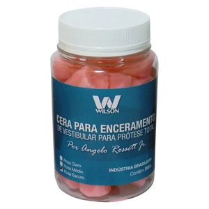 Cera Para Enceramento Vestibular Wilson Rosa Escura 200g - Polidental