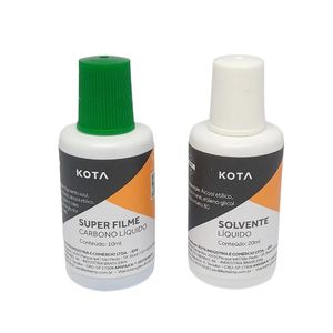 Carbono Liquido Super Filme com 10ml + Solvente 20ml - Kota