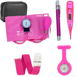 Kit Enfermagem Básico para Atendimento Rosa