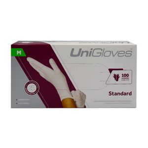 Luva de Procedimento Látex com Pó 100un Unigloves