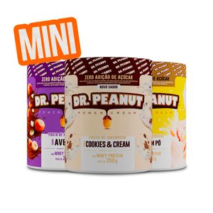 Pasta de Amendoin com Whey Protein Isolado Leite em Pó 250g