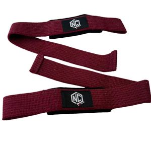 Thin Strap NC Extreme - LPO - Cross Training - Musculação - Vermelho Escuro (Par)