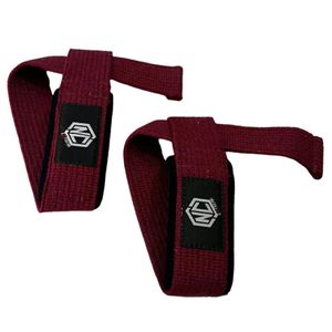 Thin Strap NC Extreme - LPO - Cross Training - Musculação - Vermelho Escuro (Par)