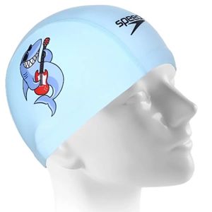 Touca de Tecido para Natação Infantil Speedo FunCap Tubarão