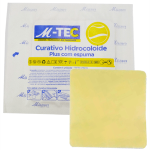 Curativo Hidrocolóide com Espuma 10cm x 10cm 5un. Missner