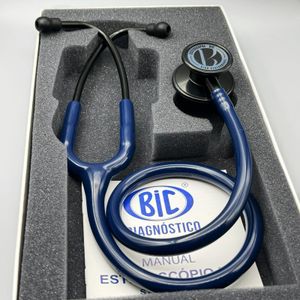 Estetoscópio Duplo Inox Azul Marinho Black ES1525 BIC