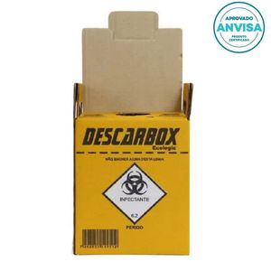 Coletor de Materiais Perfurocortantes 20L Descarbox