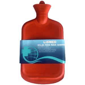 Bolsa Térmica de Água Quente 2L Vermelha Lismed