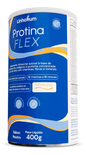 Suplemento Alimentar Protina Flex 400g com 1un. Linhahum