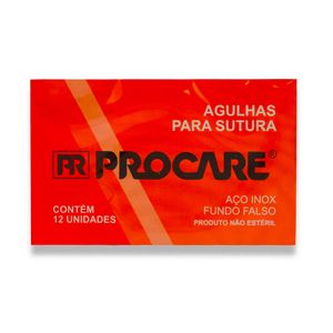 Agulha Sutura com 12 unidades - Procare