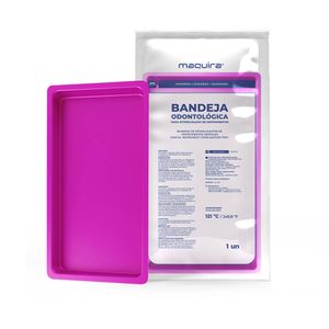 Bandeja Plástica Autoclavável 22x12x1,5cm - Maquira