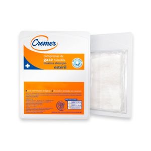 Compressa de Gaze Hidrófila Nídia 11 Fios Não Estéril - Cremer