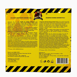 COMBO 06 SHAMPOO DANGER 90ML + BALM DANGER 60G