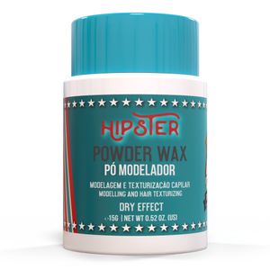 PÓ MODELADOR POWDER WAX HIPSTER BARBA FORTE 15G