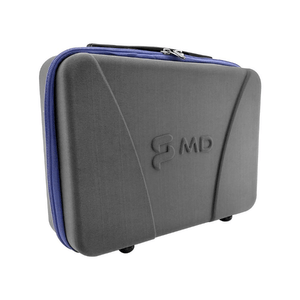 Maleta de Transporte Clinicase Pro MD Com Bolso e Zíper - Roxo