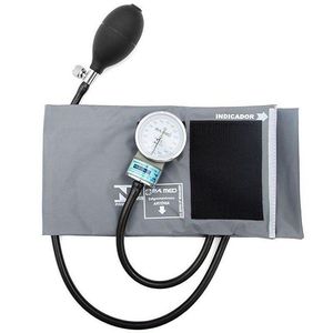 Conjunto Esfigmomanômetro Estetoscópio P.a Med Linha Black