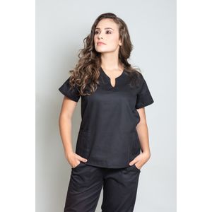 Scrub Feminino Brim Leve Preto