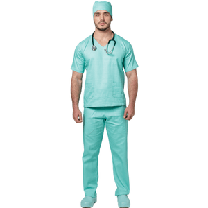 Scrub Masculino Brim Leve Verde Medicina