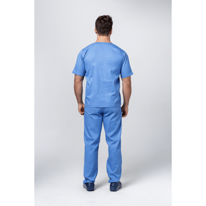 Scrub Masculino Brim Leve Azul