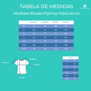 Scrub Masculino Brim Leve Cinza
