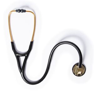 Estetoscópio Littmann Master Cardiology Preto com Bronze - 2175