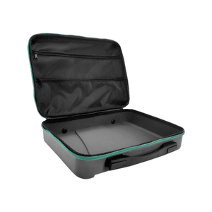 Maleta de Transporte Clinicase Pro MD Com Bolso e Zíper - Turquesa