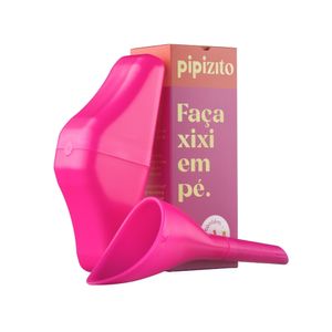 Kit 2 Pipizito Funil Urinário Reutilizável (Escolha as cores) - Lilás - Branco