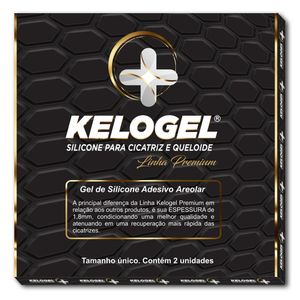 FITA DE SILICONE AREOLAR 8CMx8CM ESP.1.8MM PREMIUM KELOGEL