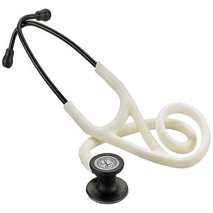 Estetoscópio Cardiology IV Littmann Branco Alabastro Cetim 6186C - 3M