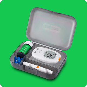 Monitor Medidor de Glicemia GlicoCheck CarePlus - Multi Saúde