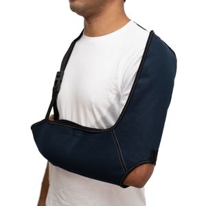 Tipoia Estabilizadora Velpeau com Orifício - Azul Marinho