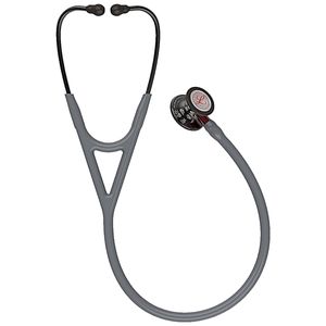 Estetoscópio Cardiology IV Littmann Cinza Smoke Vermelho 6183 - 3M